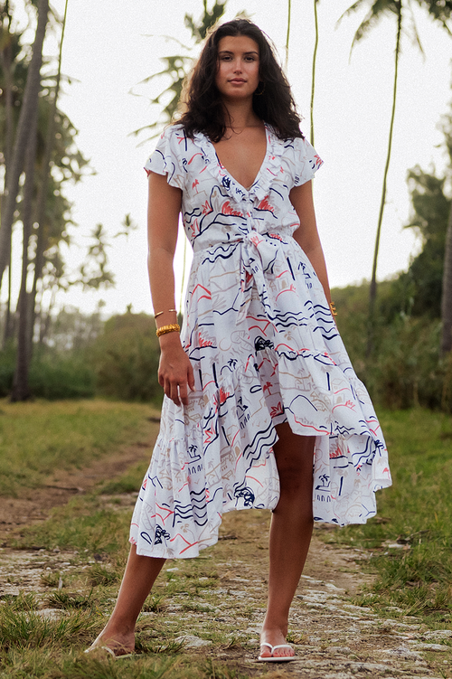 ISLAND LIFE CORAL LUCIA MIDI