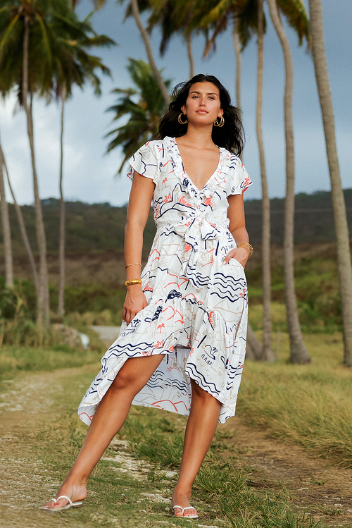 ISLAND LIFE CORAL LUCIA MIDI