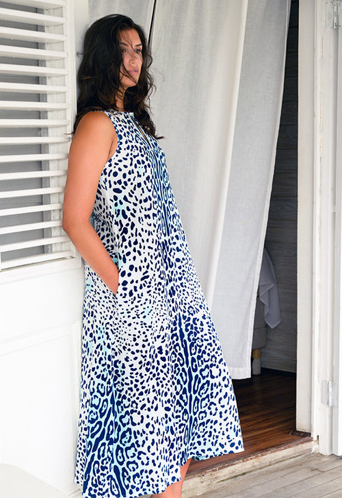 LEOPARD OCEAN CASSIE MAXI