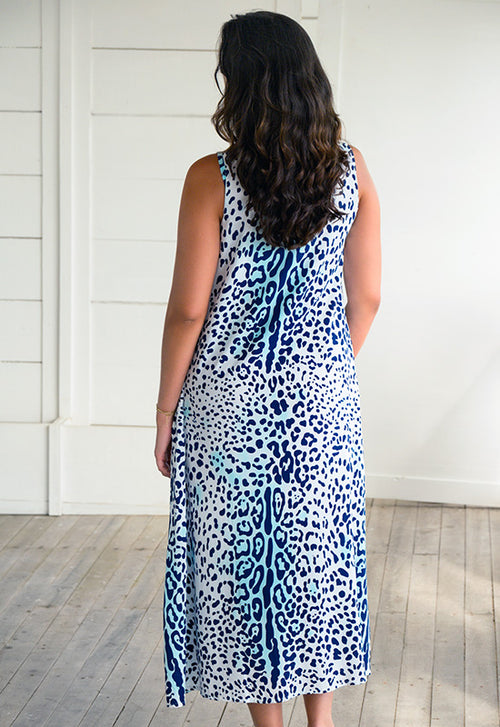 LEOPARD OCEAN CASSIE MAXI