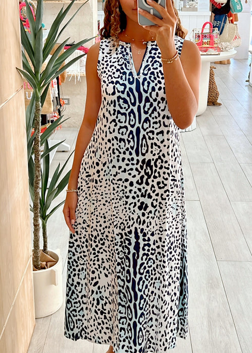 LEOPARD OCEAN CASSIE MAXI