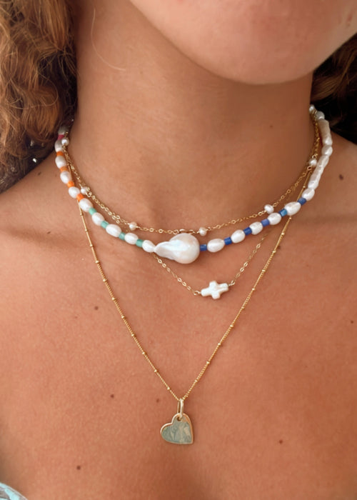 TALIS PEARLY RAINBOW NECKLACE