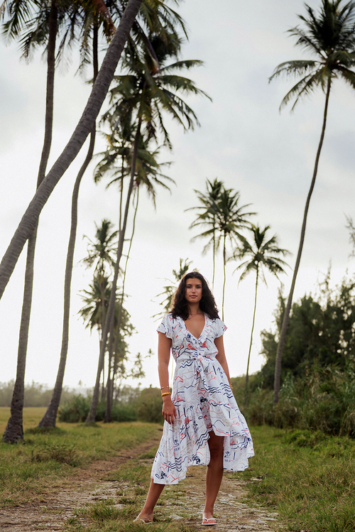 ISLAND LIFE CORAL LUCIA MIDI