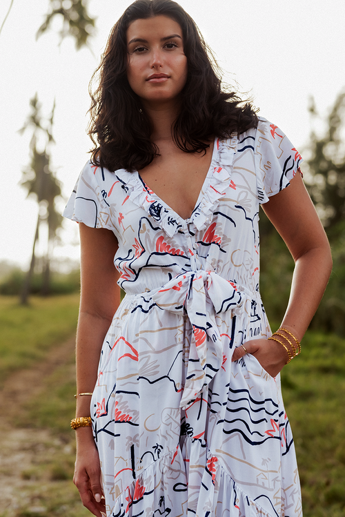 ISLAND LIFE CORAL LUCIA MIDI
