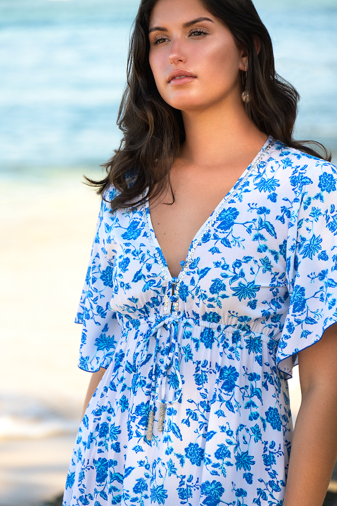 BALI FLOWER FLOWER MIDI