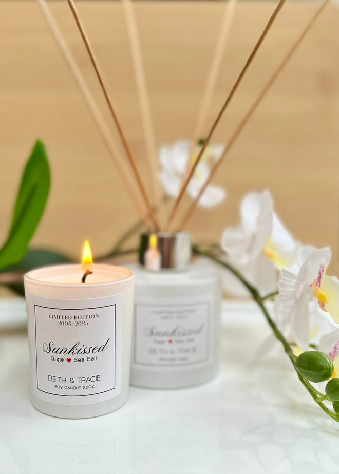 CANDLE SUNKISSED SAGE & SEA SALT