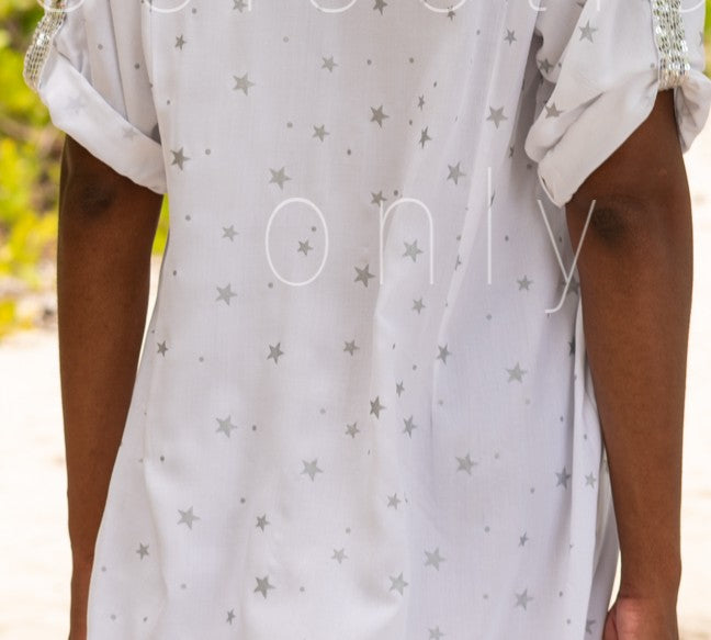 STAR GAZER WHITE LARA TUNIC
