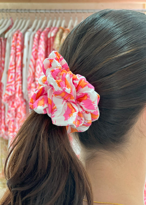 SCRUNCHIE IKAT SUNSET