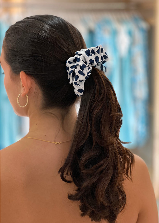 SCRUNCHIE LEOPARD OCEAN