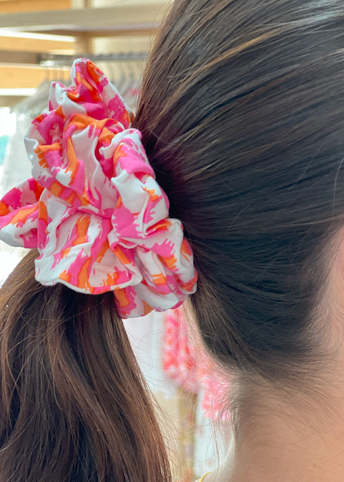 SCRUNCHIE IKAT SUNSET