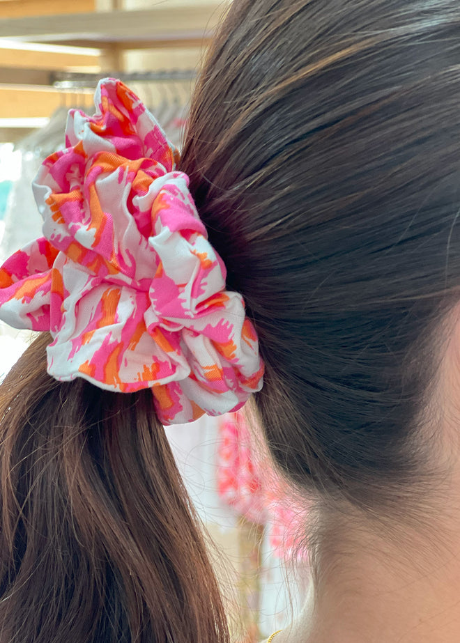 SCRUNCHIE IKAT SUNSET