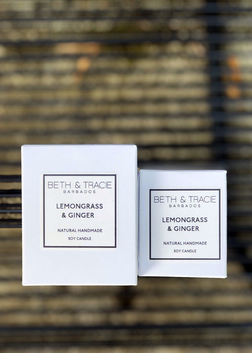 CANDLES OF LEMONGRASS & GINGER