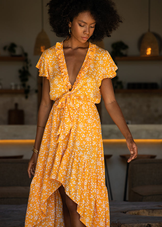 LUCIA MIDI ISLAND BLOOM MANGO